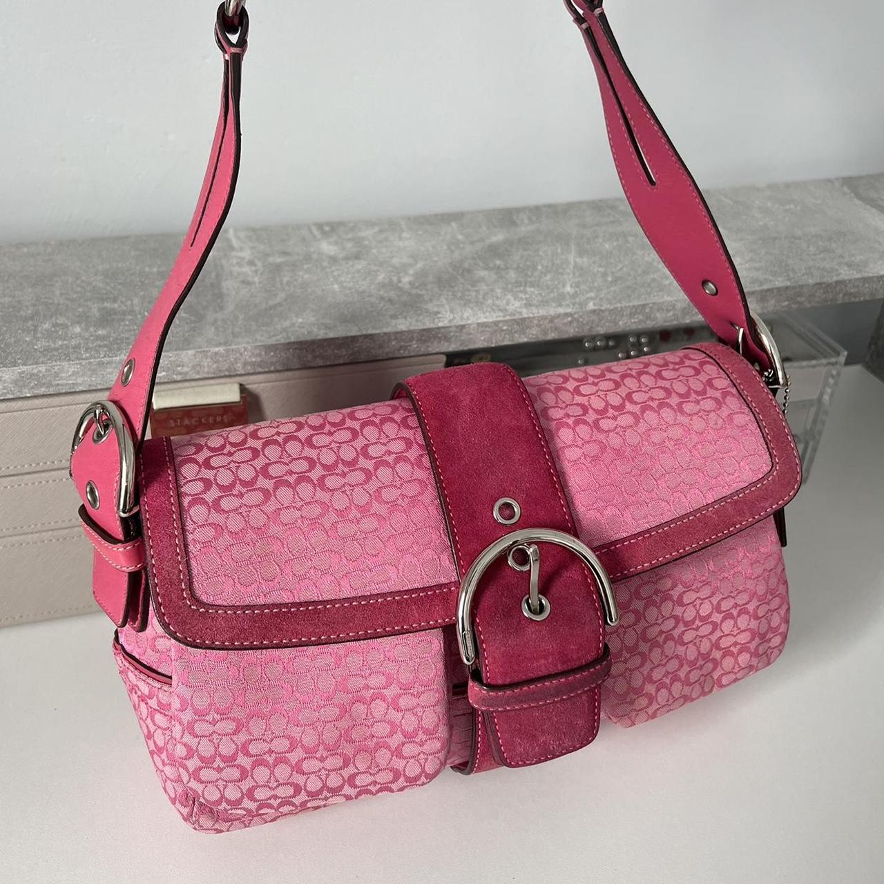 Authentic 2004 Coach Soho Minisignature Shoulder Bag