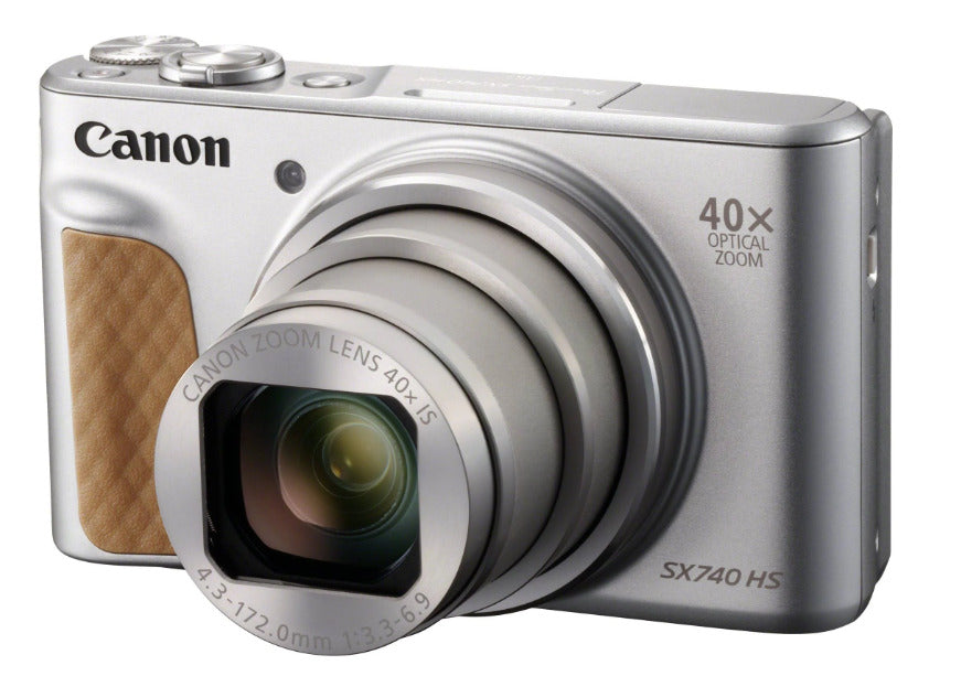 Canon PowerShot SX740 HS 20.3MP Digital Camera - 40x Zoom | 4K Video | Wi-Fi & Bluetooth