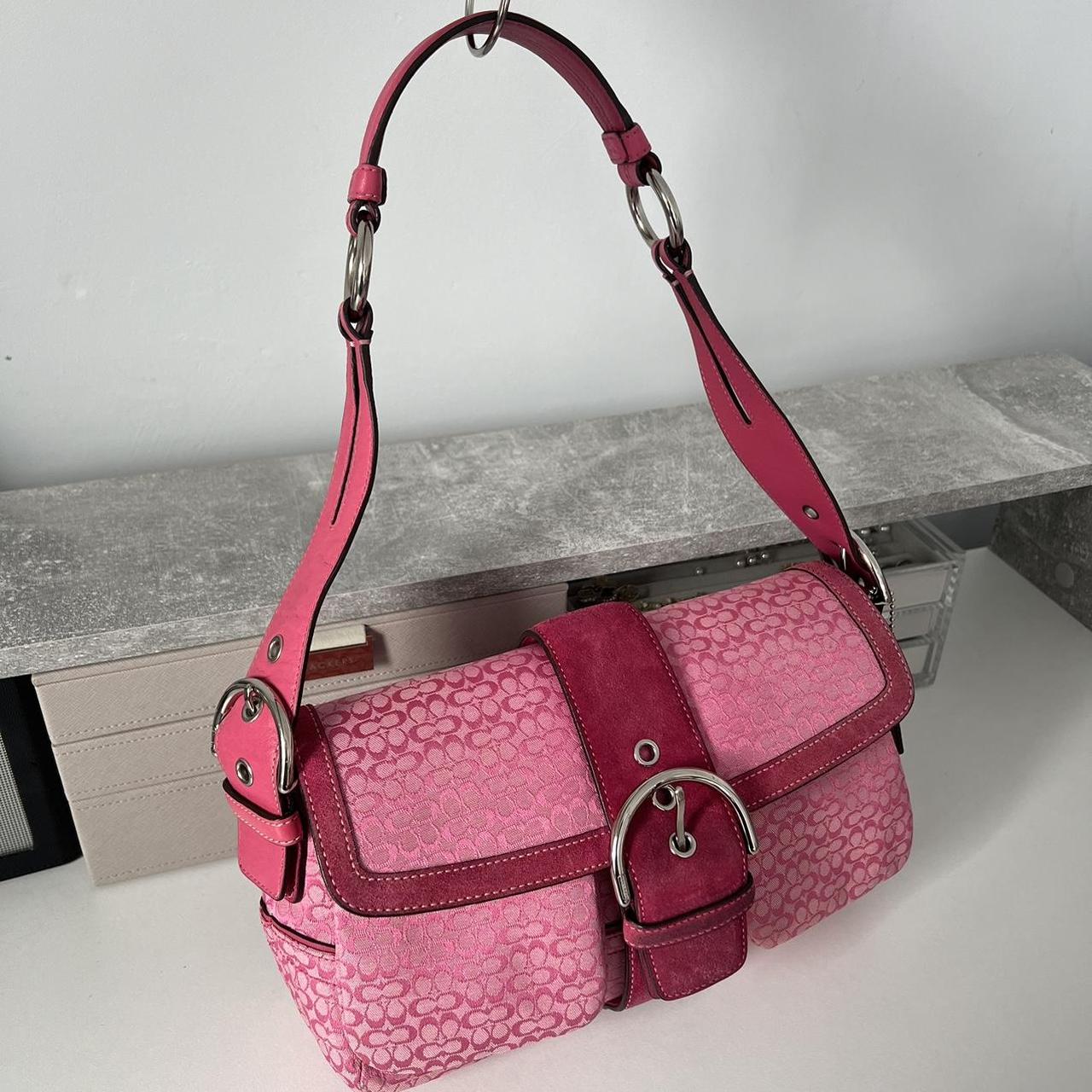 Authentic 2004 Coach Soho Minisignature Shoulder Bag