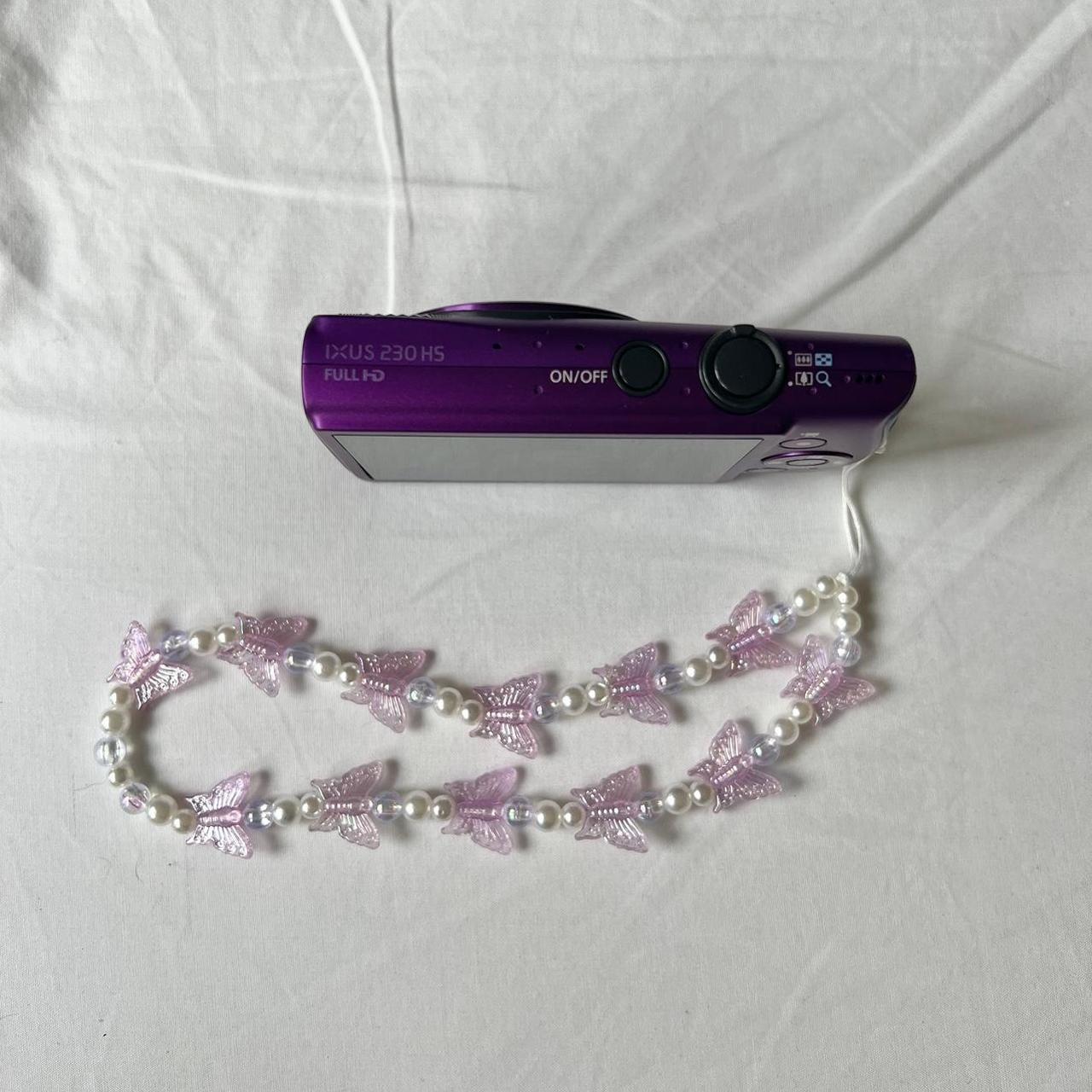 Canon Ixus 230 Hs 12Mp Purple Digital Camera Yr