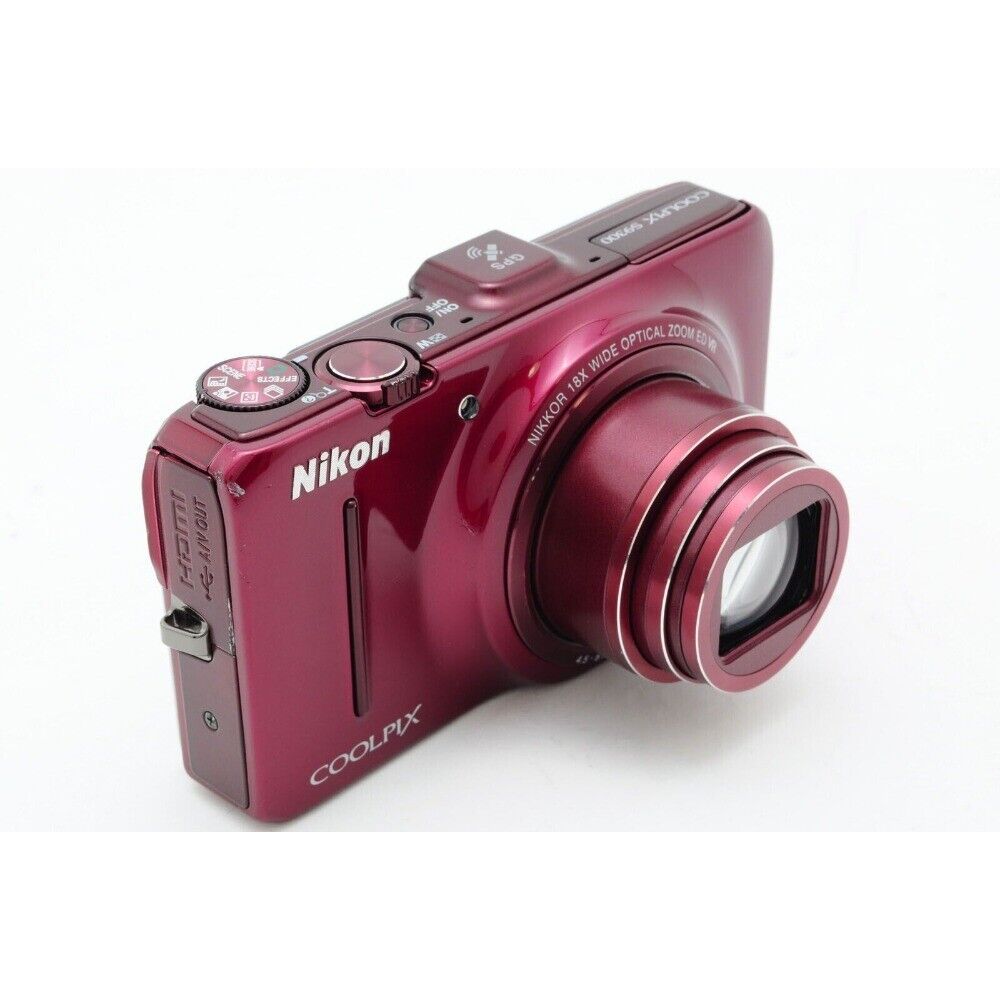 📷 Nikon COOLPIX S9300 Digital Camera – 16MP | 18x Zoom | Full HD | GPS