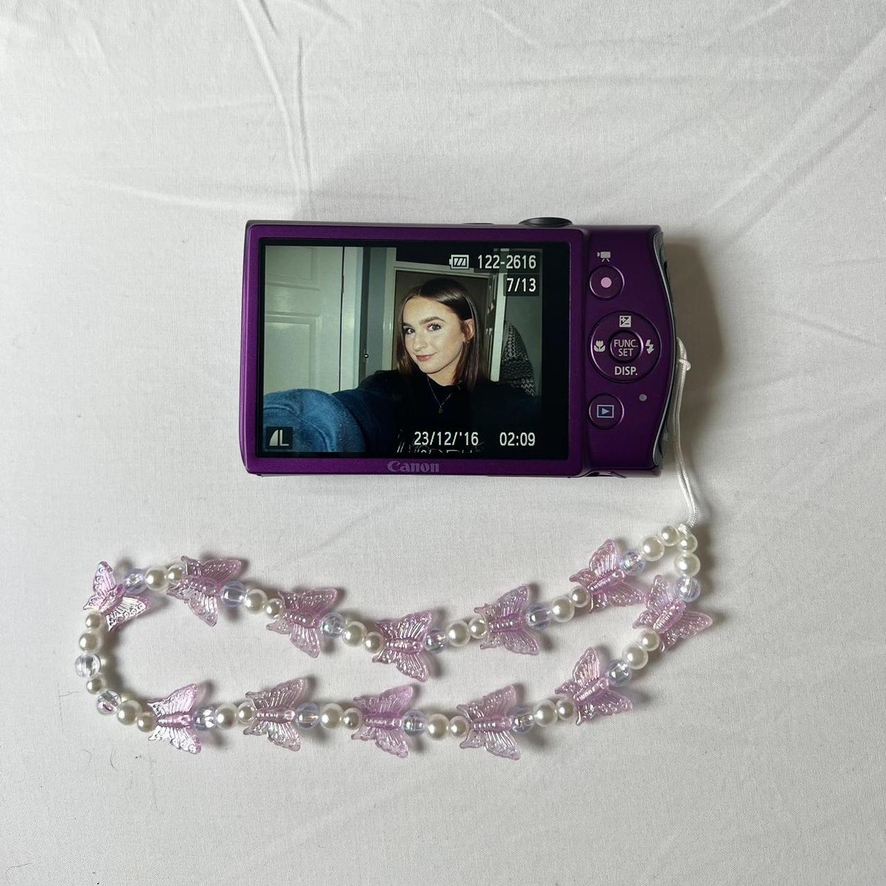 Canon Ixus 230 Hs 12Mp Purple Digital Camera Yr