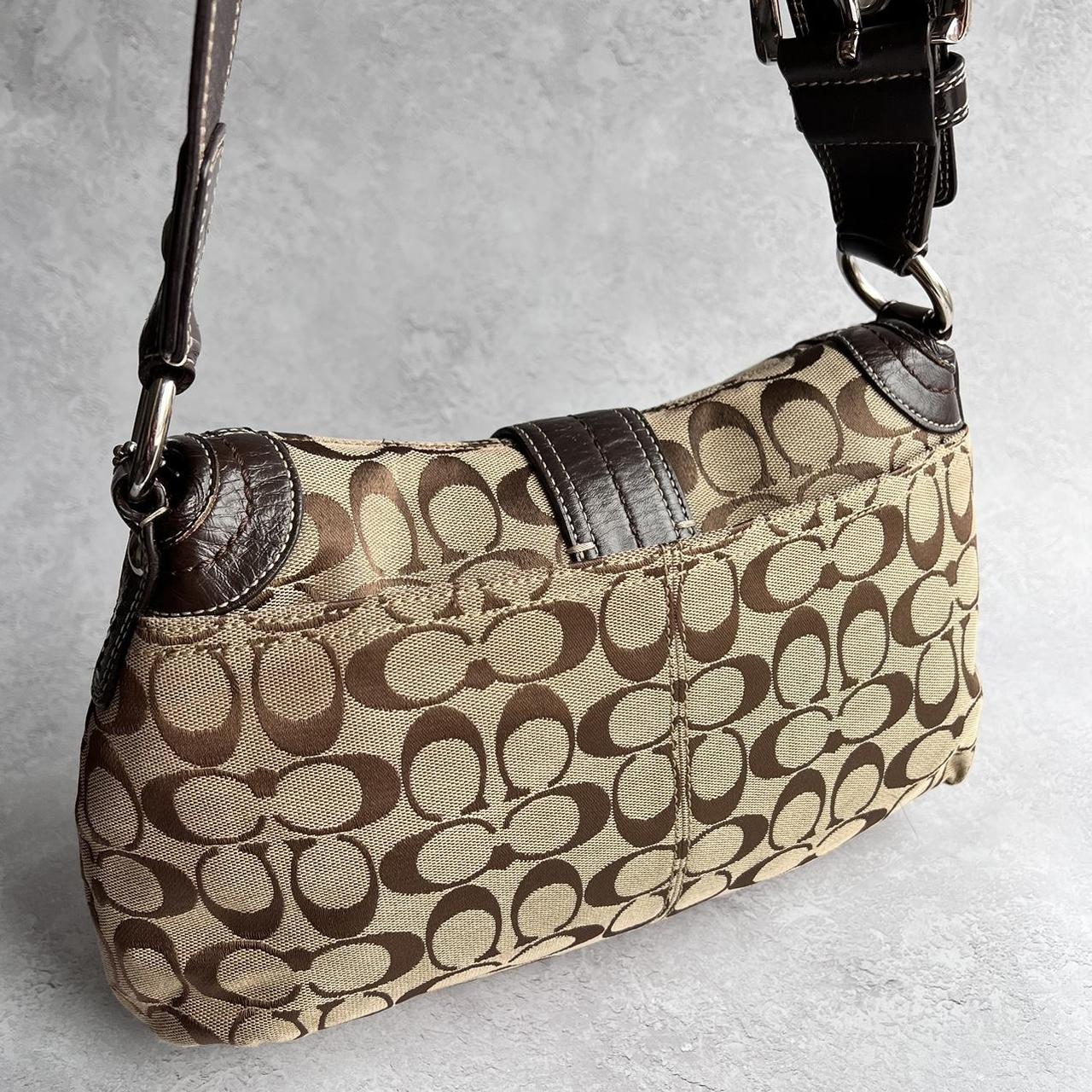 coach signature soho buckle shoulder bag