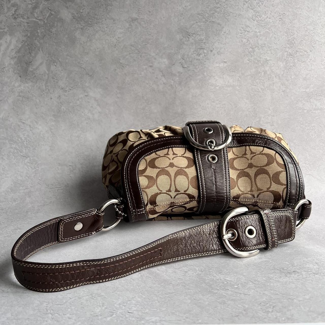 coach signature soho buckle shoulder bag