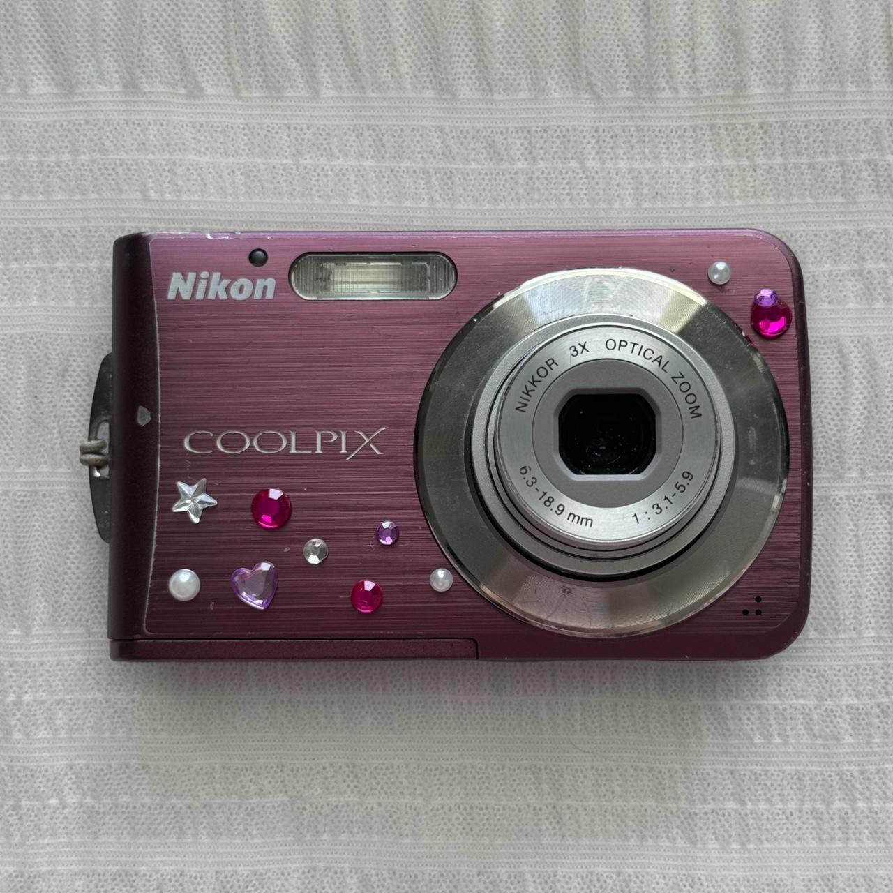 Nikon Coolpix S210 Plum Digital Camera