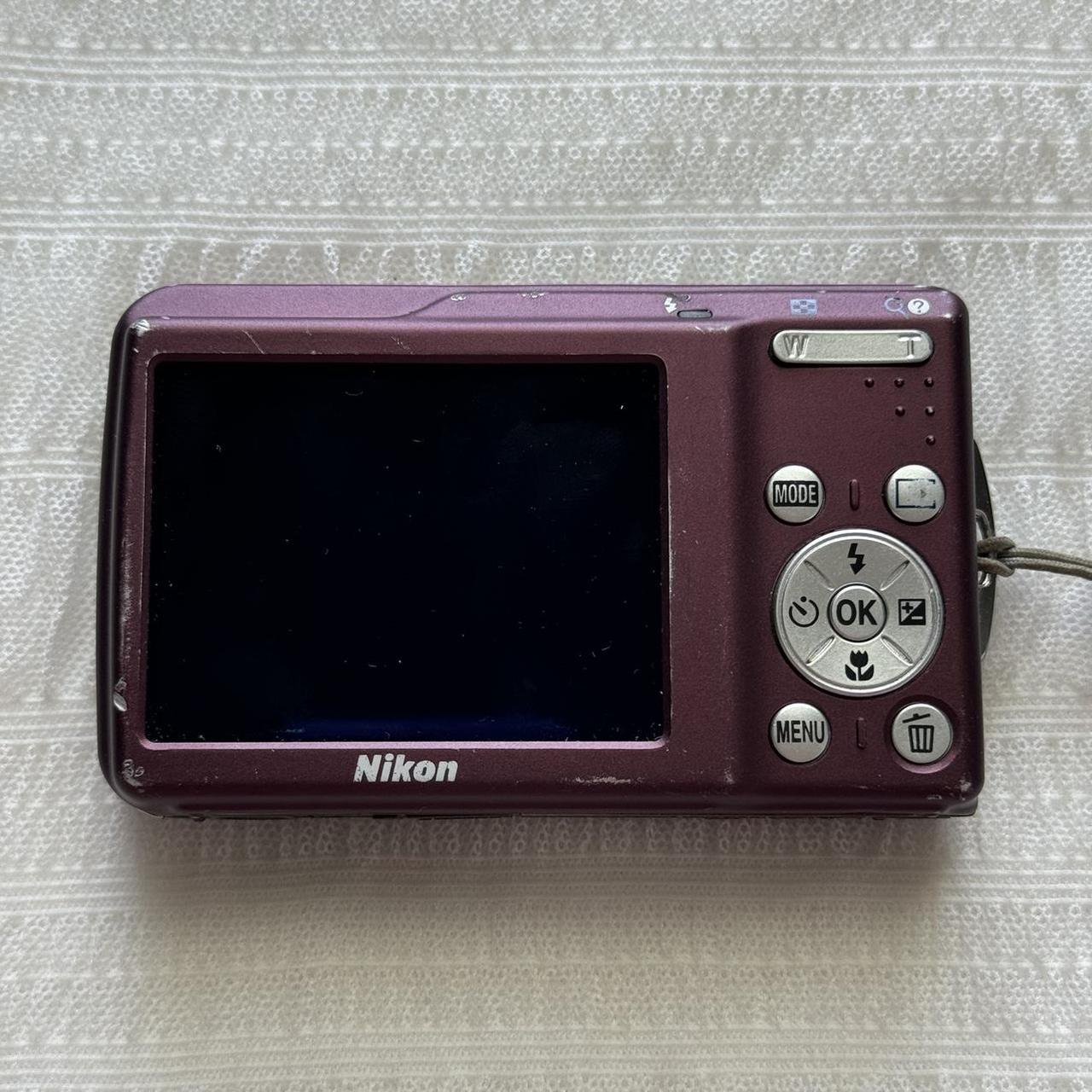 Nikon Coolpix S210 Plum Digital Camera