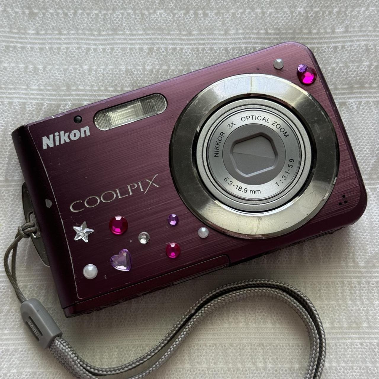 Nikon Coolpix S210 Plum Digital Camera