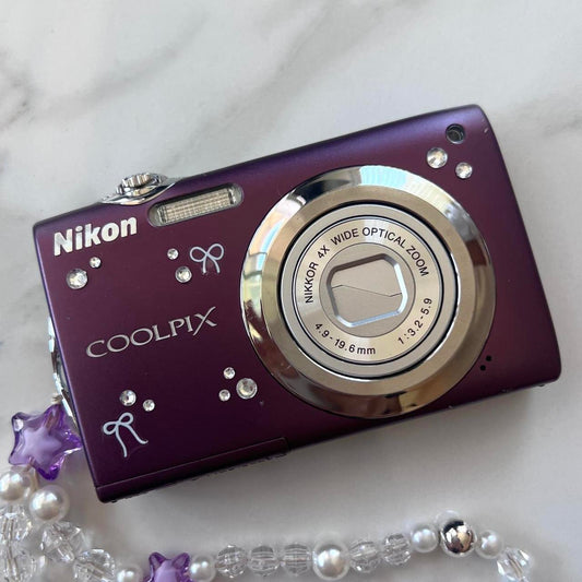 Nikon Coolpix S3000 compact digital camera.