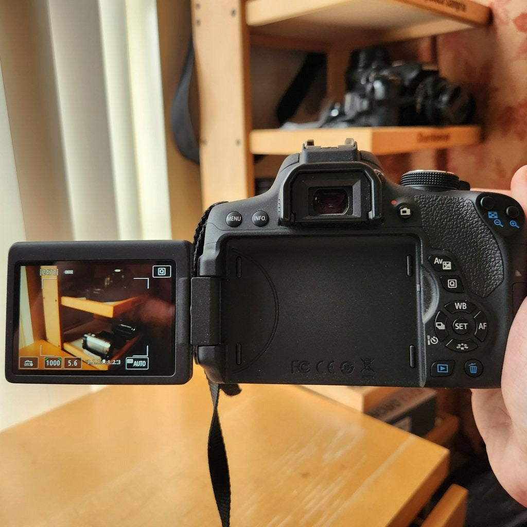 Canon Eos Rebel T6I 750D Digital Camera Ef S 18 55Mm Is Lens Xm