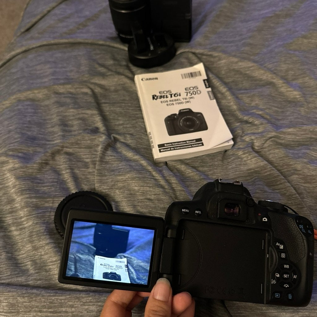 Canon Eos Rebel T6I Digital Camera Wy