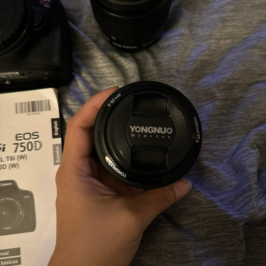 Canon Eos Rebel T6I Digital Camera Wy