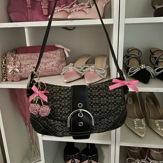 Coach y2k SoHo Bag & Wallet SET 🎀🩶