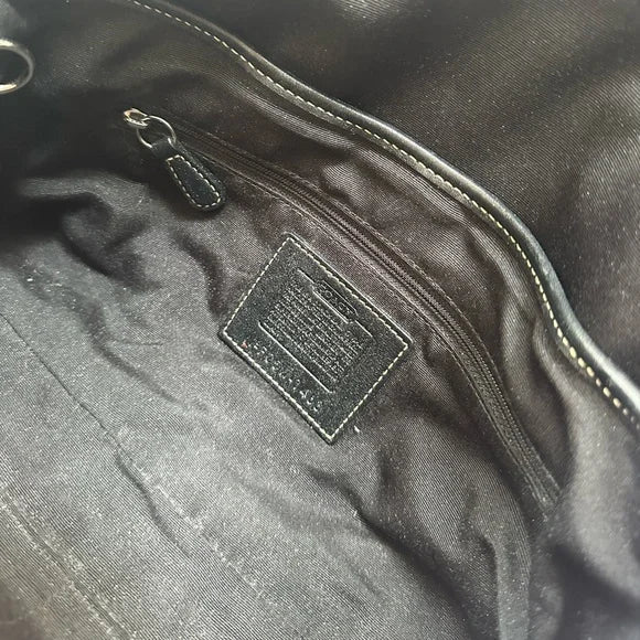 Black Signature y2k Coach SoHo Flap Bag 🎀🖤
