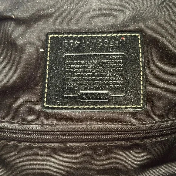 Black Signature y2k Coach SoHo Flap Bag 🎀🖤