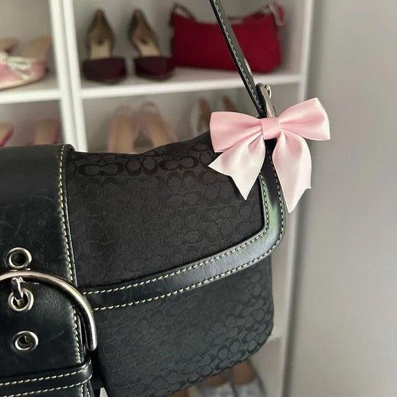 Black Signature y2k Coach SoHo Flap Bag 🎀🖤