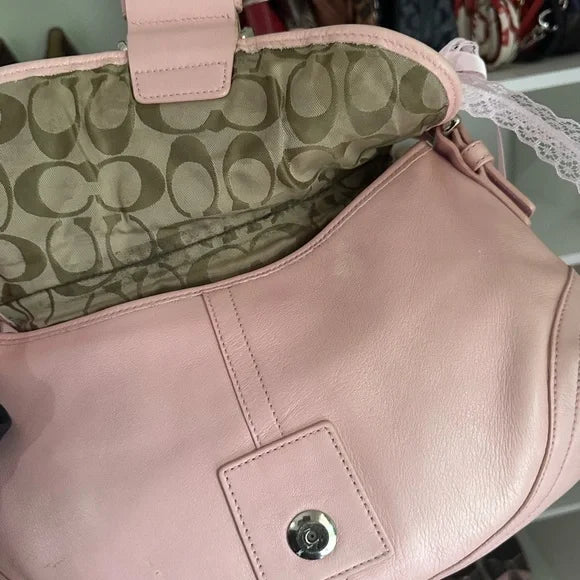 Coach Large Pink SoHo Flap 🎀🩷