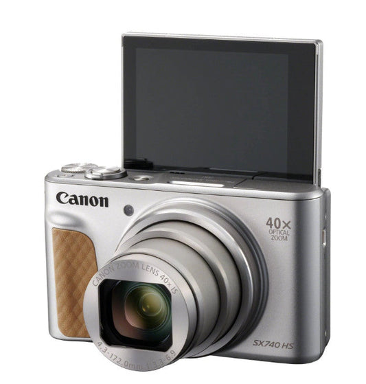 Canon PowerShot SX740 HS 20.3MP Digital Camera - 40x Zoom | 4K Video | Wi-Fi & Bluetooth