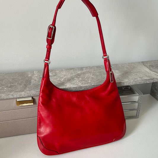 Authentic 2001 Coach Ashton Lamb Nappa Leather