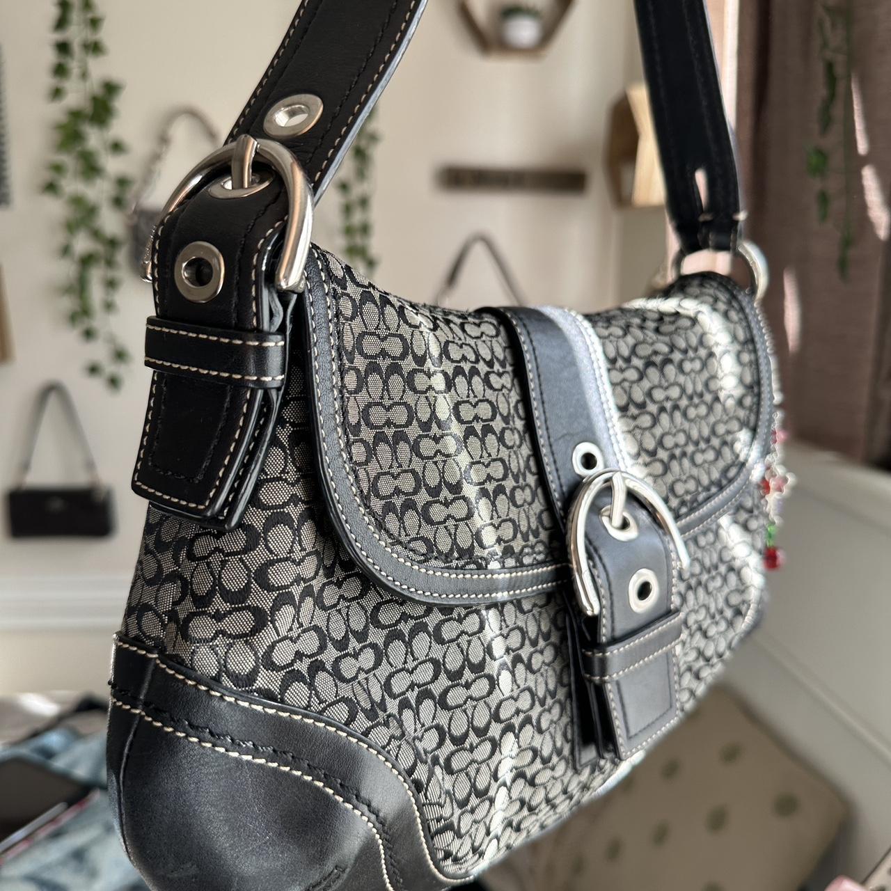 COACH mini c jacquard soho gently