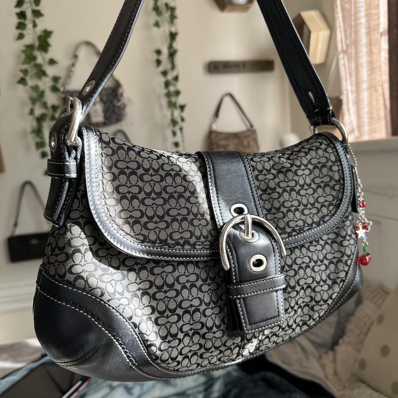 COACH mini c jacquard soho gently