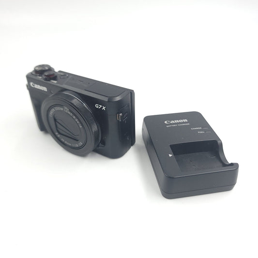 Canon PowerShot G7x Mark II 20.1 MP Digital Camera - Black, MINT