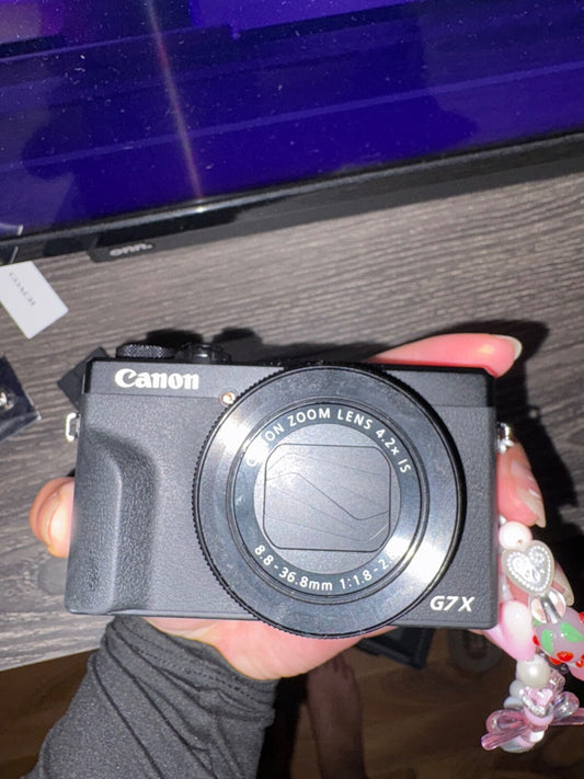 📷 Canon PowerShot G7 X Mark III – 20.1MP Point & Shoot Digital Camera - Black