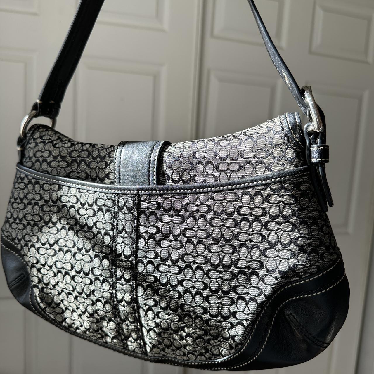 COACH mini c jacquard soho gently