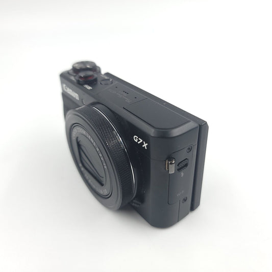 Canon PowerShot G7x Mark II 20.1 MP Digital Camera - Black, MINT