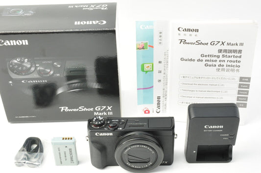 Canon PowerShot G7 X Mark III Point & Shoot Digital Camera [NEAR MINT] #1472