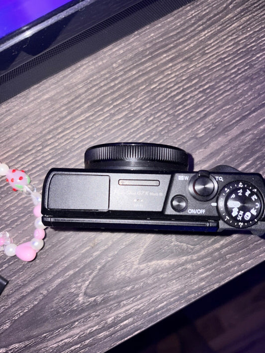 📷 Canon PowerShot G7 X Mark III – 20.1MP Point & Shoot Digital Camera - Black