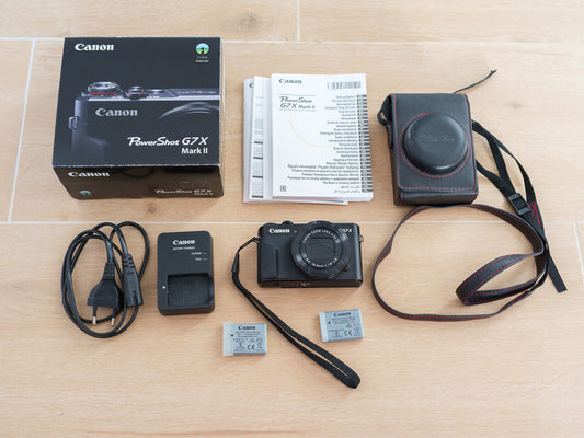 Canon PowerShot G7 X Mark II 20.1MP Compact Digital Camera MINT